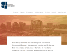 Tablet Screenshot of mpbrealty.net